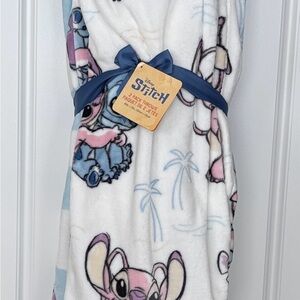 Disney Lilo and Stitch Throw/Blanket with Stitch and Angel (2 throws in set)
